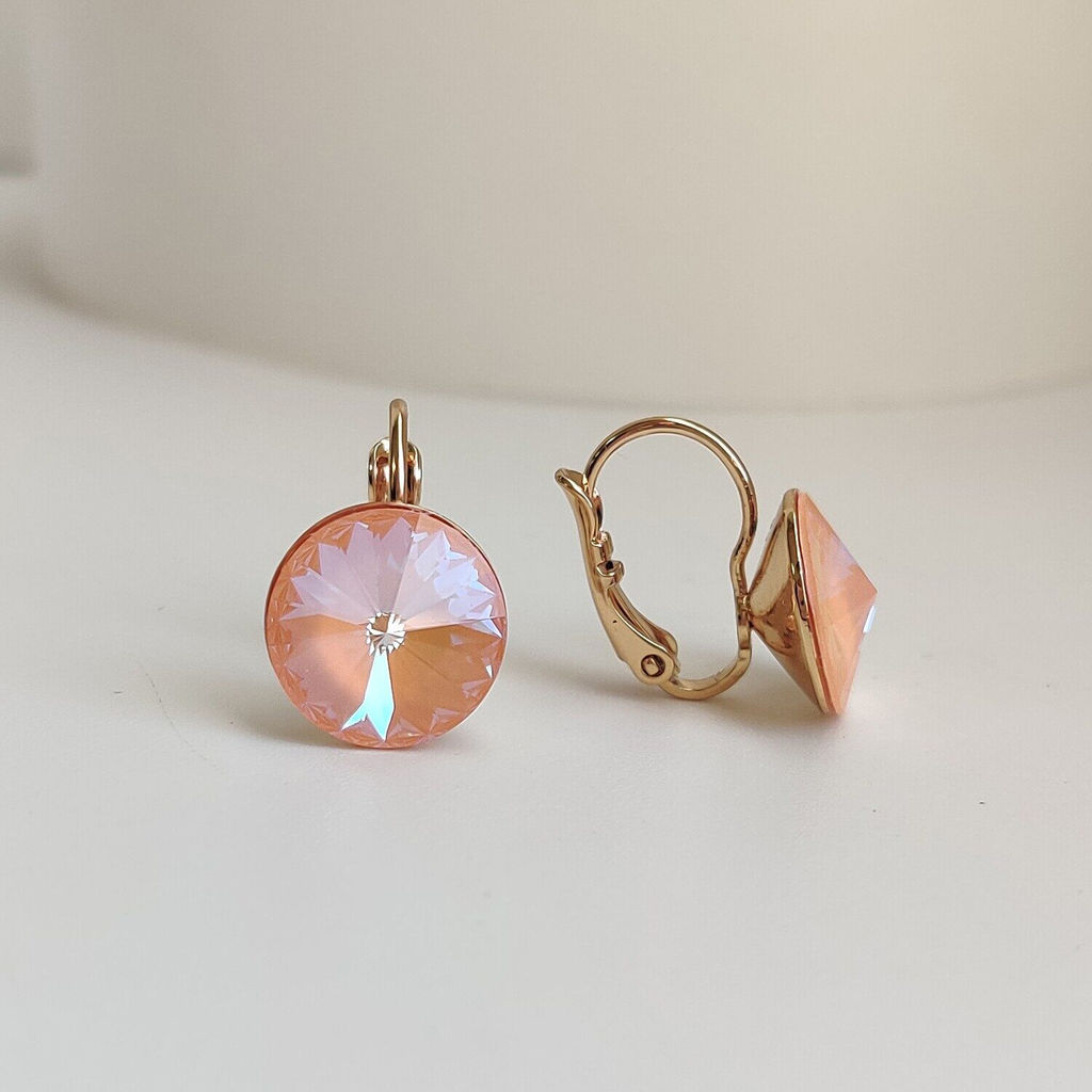 Серьги с кристаллами Swarovski