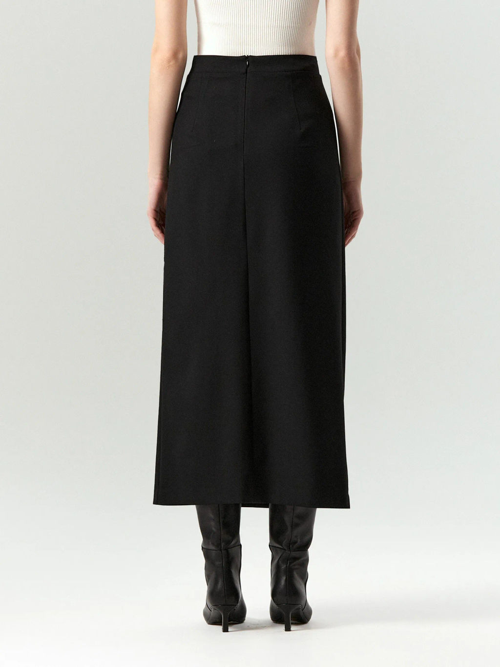 ЕМКА NEW / Юбка миди с разрезами - Emka фото 4