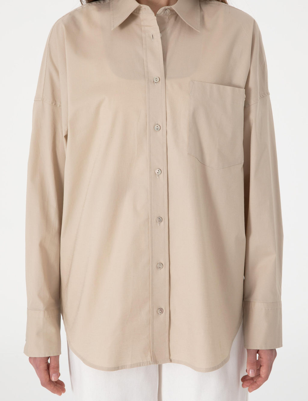Kum Oversize Uzun Kollu G_mlek - Pierre cardin фото 6