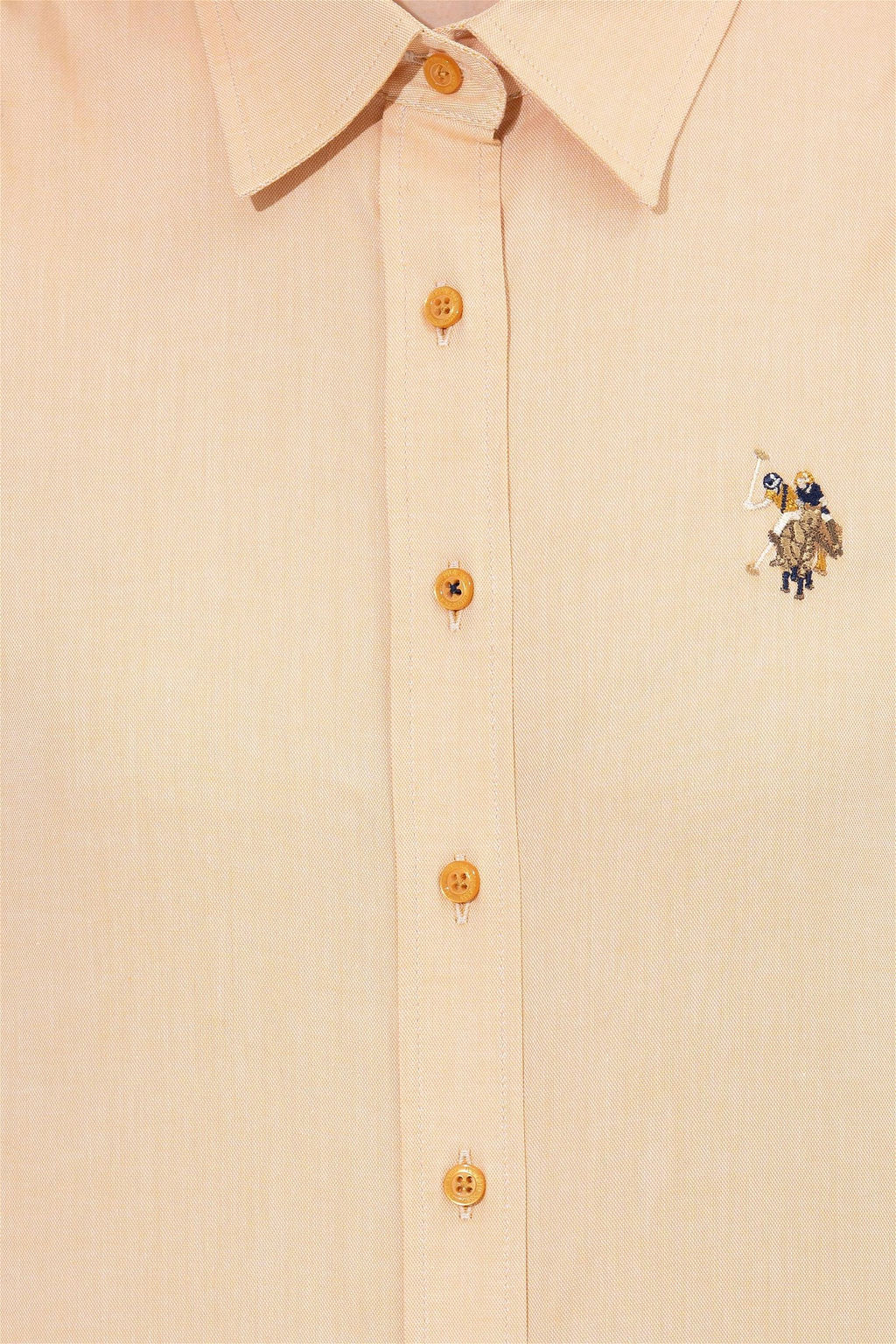 Рубашка женская шафрановая Uzunkol Basic - U.s. polo assn фото 12