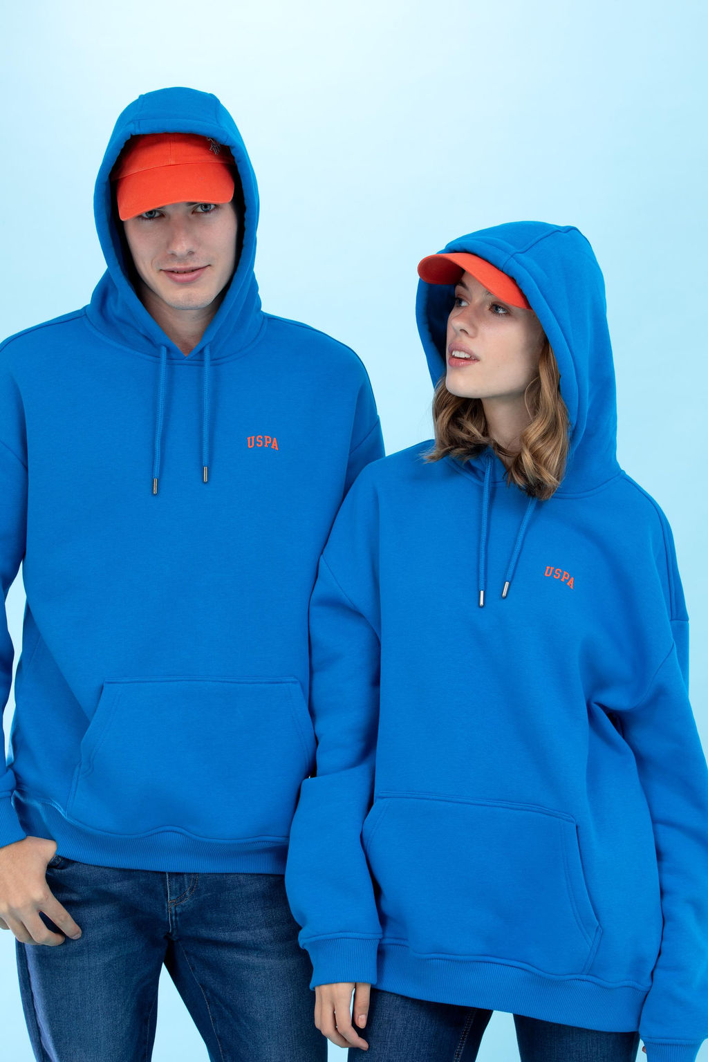 U. S. Polo Assn Базовая толстовка оверсайз с капюшоном Kobalt - U.s. polo assn фото 16
