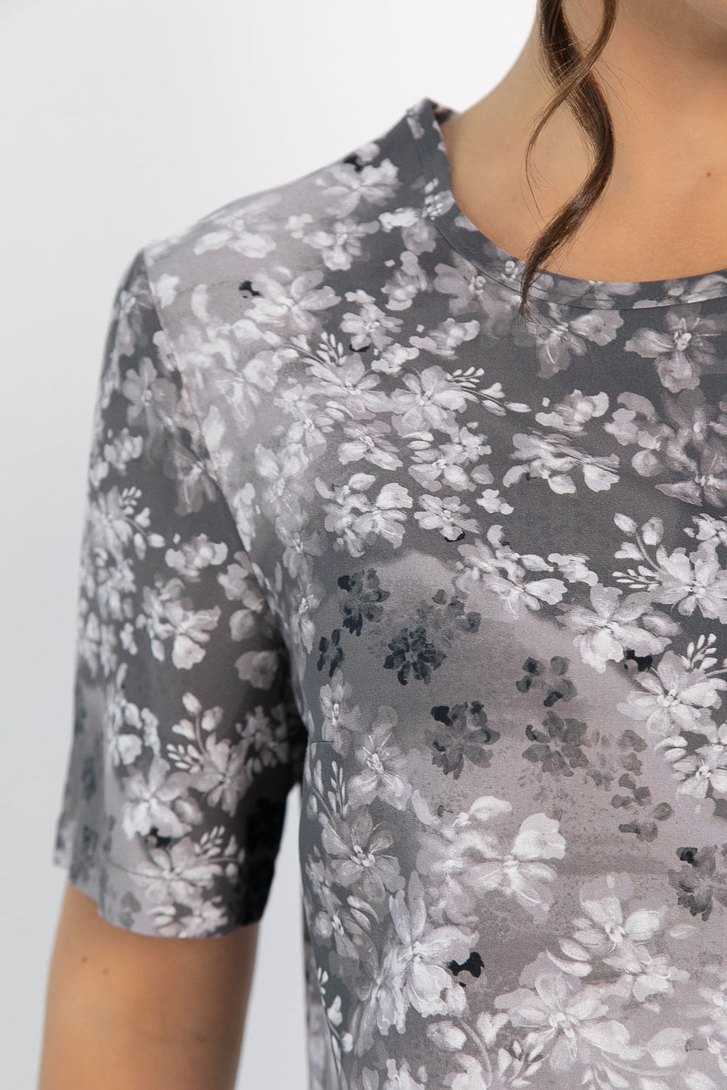Блуза Вечерний свет (серая) Б14005-25М - Lt collection фото 5