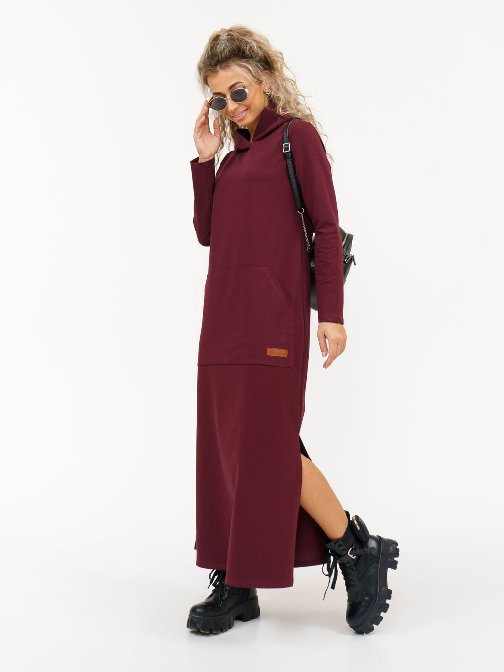 865 Платье из футера с лайкрой - Svetekst фото 16