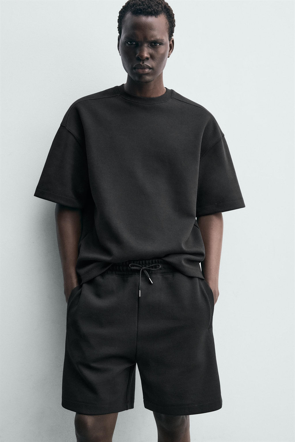 TECHNICAL QUARTER-ZIP SWEATSHIRT - Zara фото 13