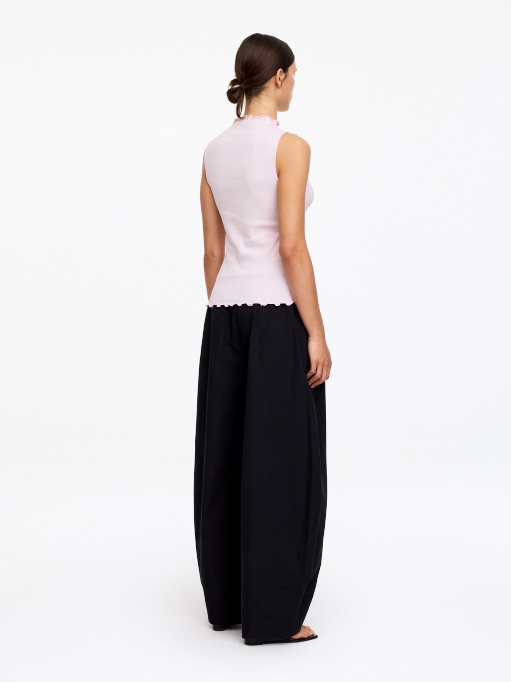 Top de canal? con cuello mock neck - H&m фото 4