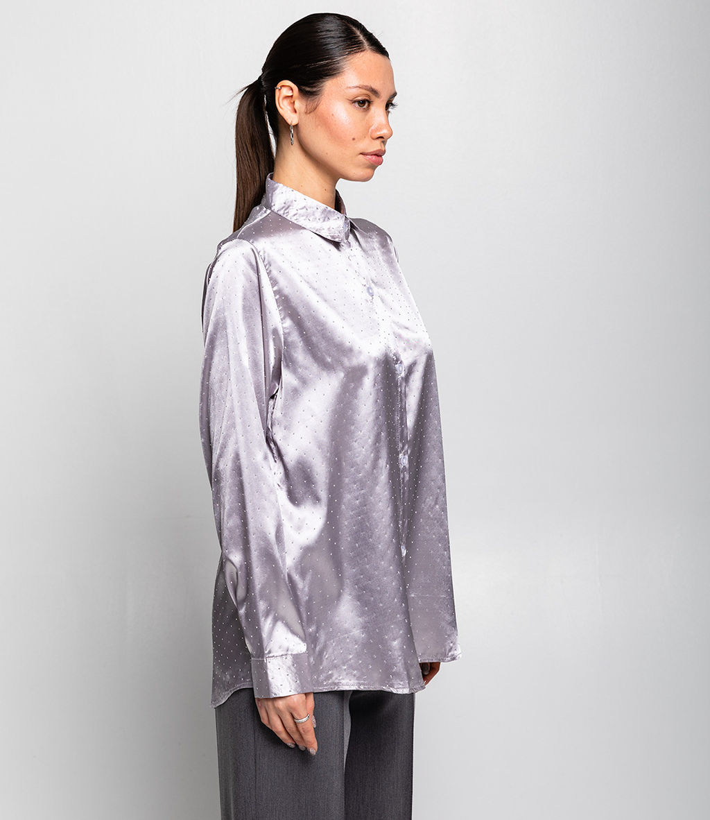 Рубашка #КТ020 (2), серый - Dommod фото 2