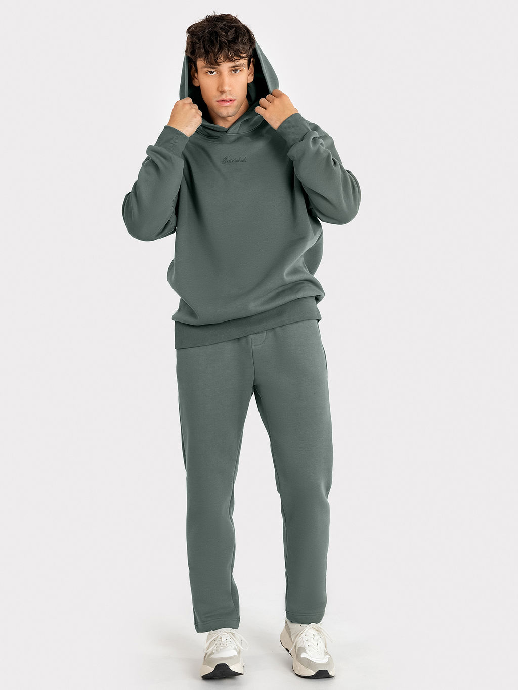 Брюки мужские в зеленом оттенке - Mark formelle фото 2