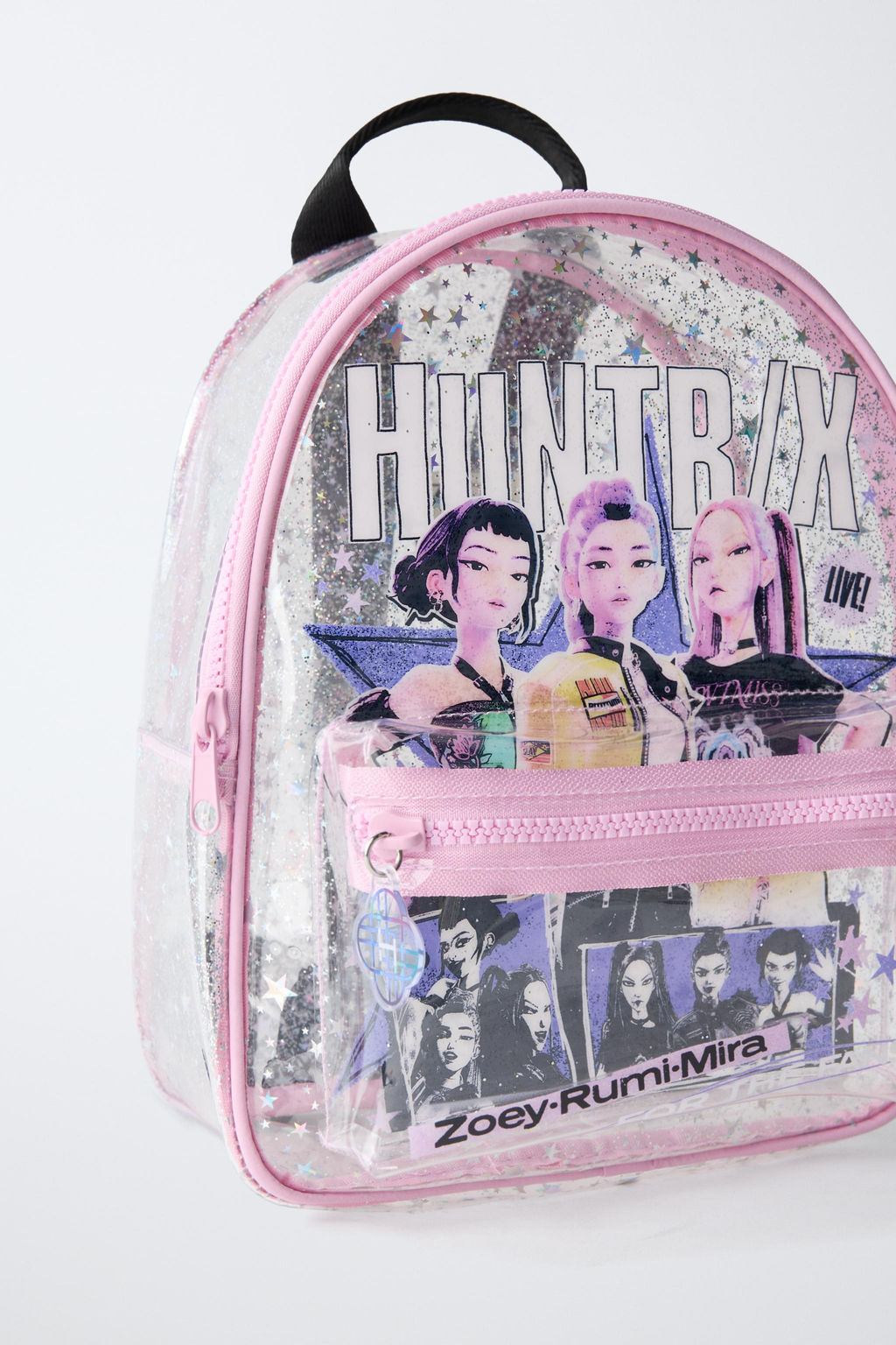 MOCHILA KPOP DEMON HUNTERS NETFLIX  / Plata - Zara фото 3