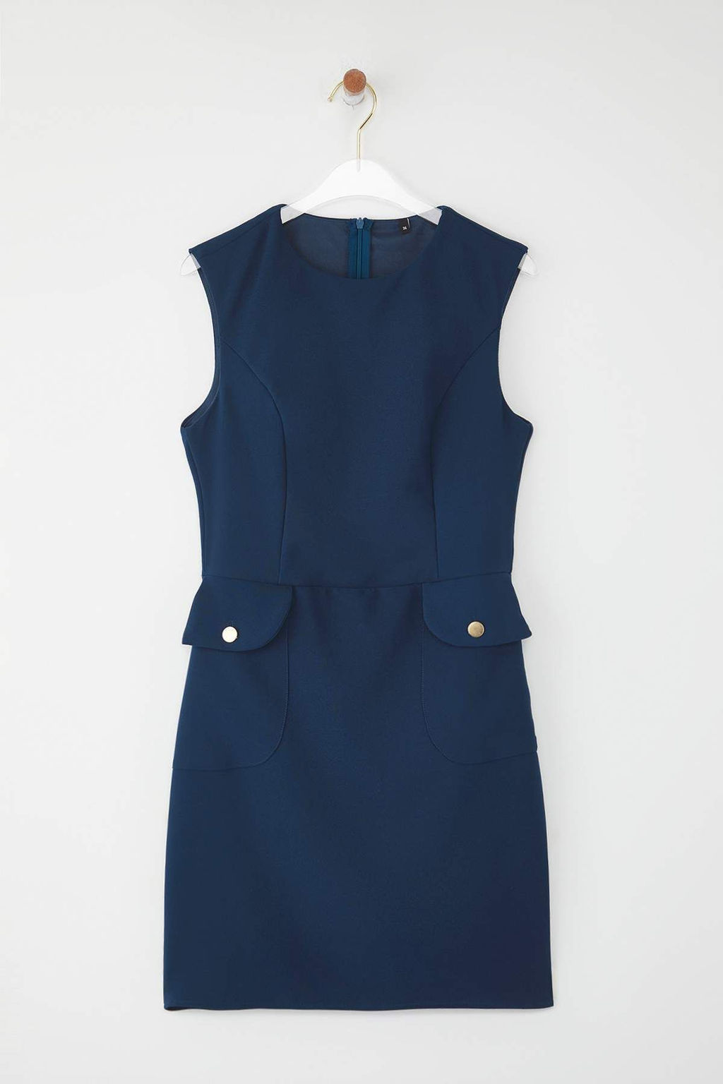 TRENDYOLMILLA Petrol Kemerli Vucudu Saran Cep Detayl? Mini Dokuma Elbise TWOSS23EL02037  фото 13