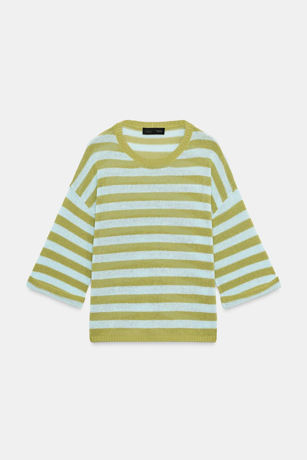 STRIPED KNIT TOP - Zara фото 5