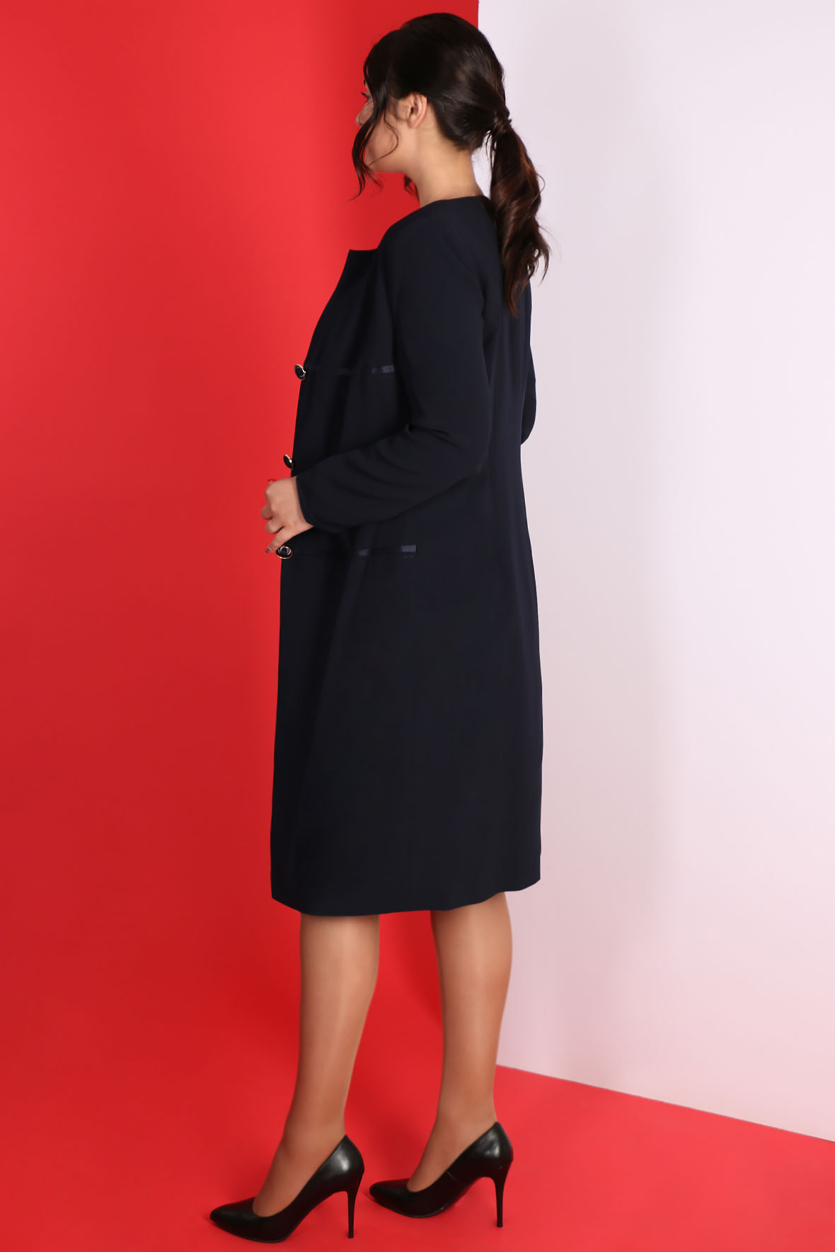 ЭЛЬЗА 1265.1.С1 Платье+ тренч - Almond фото 2