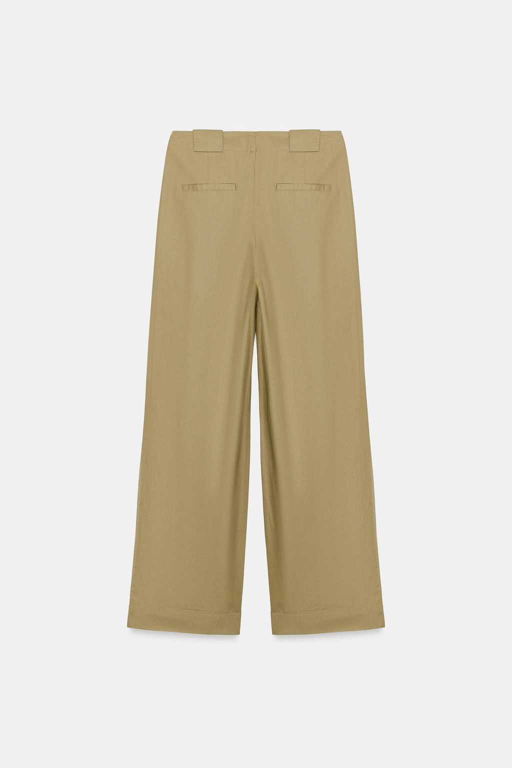 PANTAL?N BARREL PINZAS / Khaki - Zara фото 10