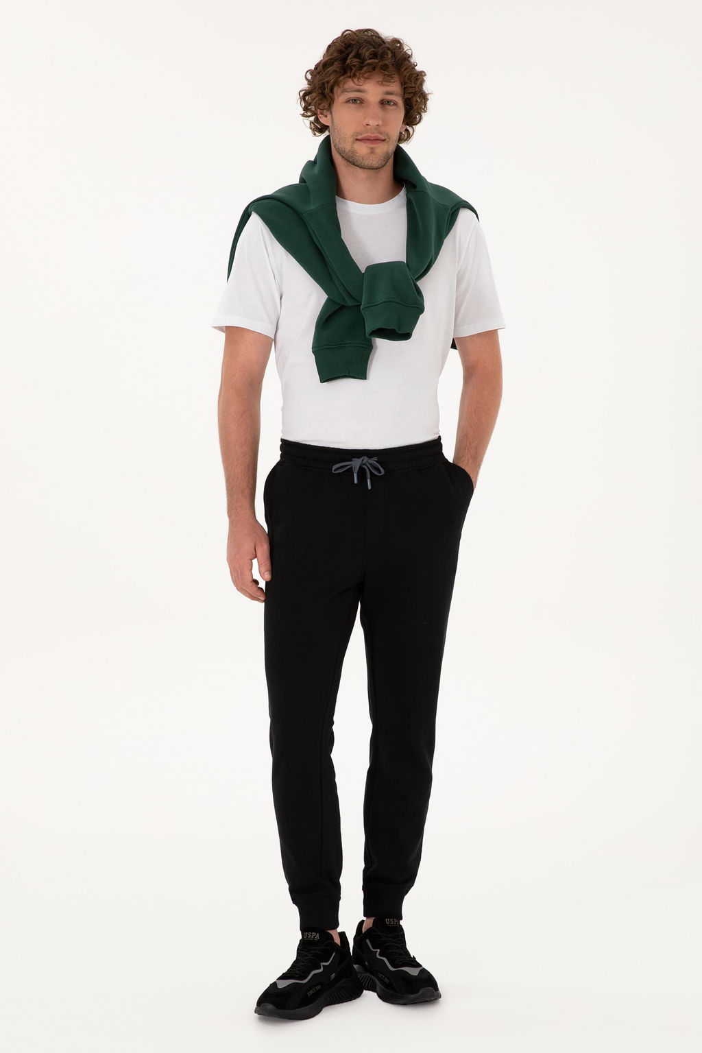 Erkek Siyah E_ofman Alt_ Sepette S_rpriz _ndirim - U.s. polo assn фото 7