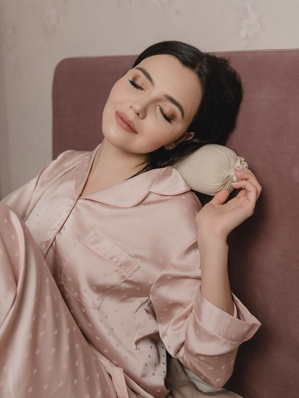 Валик с лавандой и можжевельником для осанки холщовый - Травы горного крыма фото 15