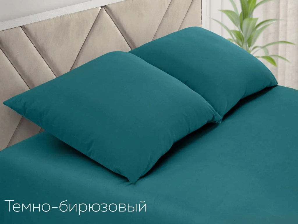 Простынь Евро макс() поплин(василек)