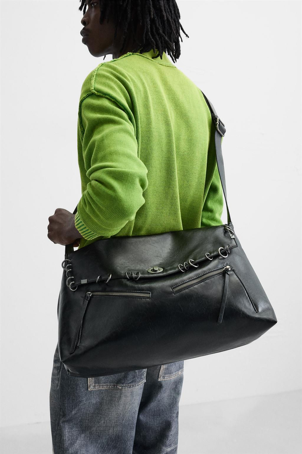 RING DETAIL SHOULDER BAG - Zara фото 5