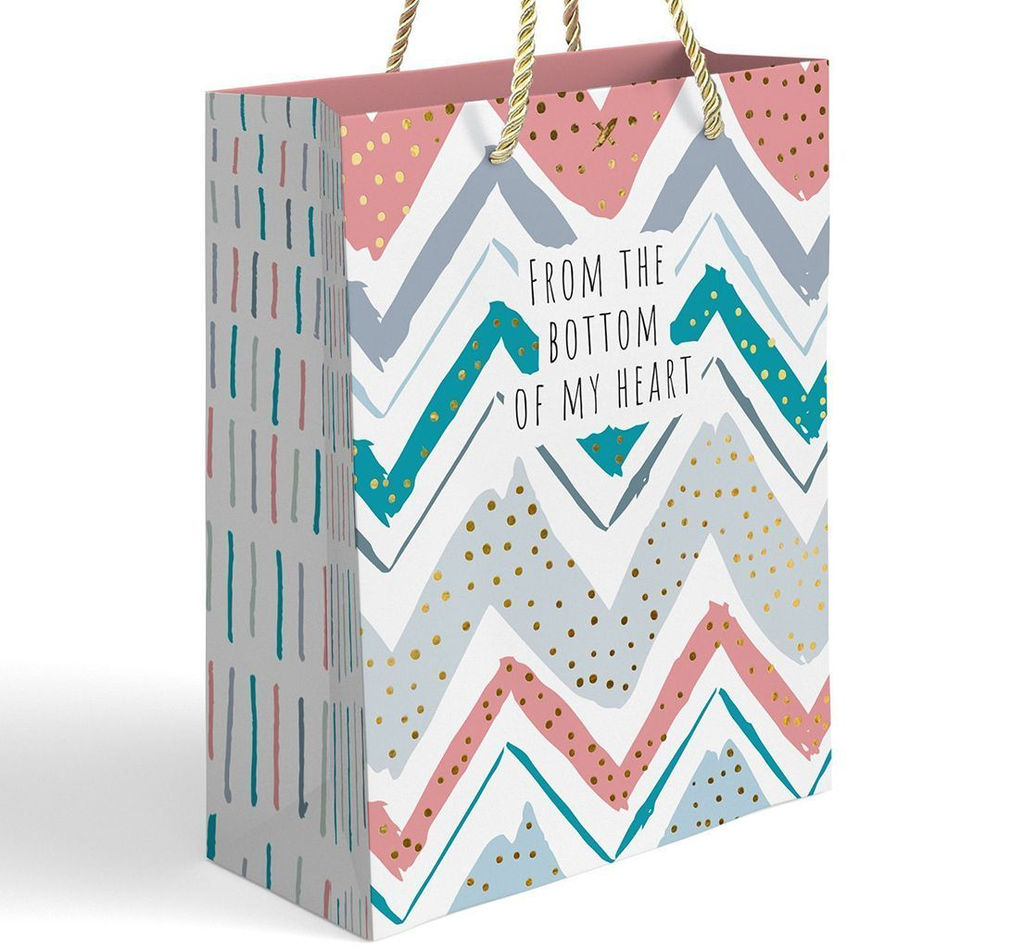 Пакет подарочный малый 18х23х10 см LOREX GIFT BAG серия PASTEL FAUVISM