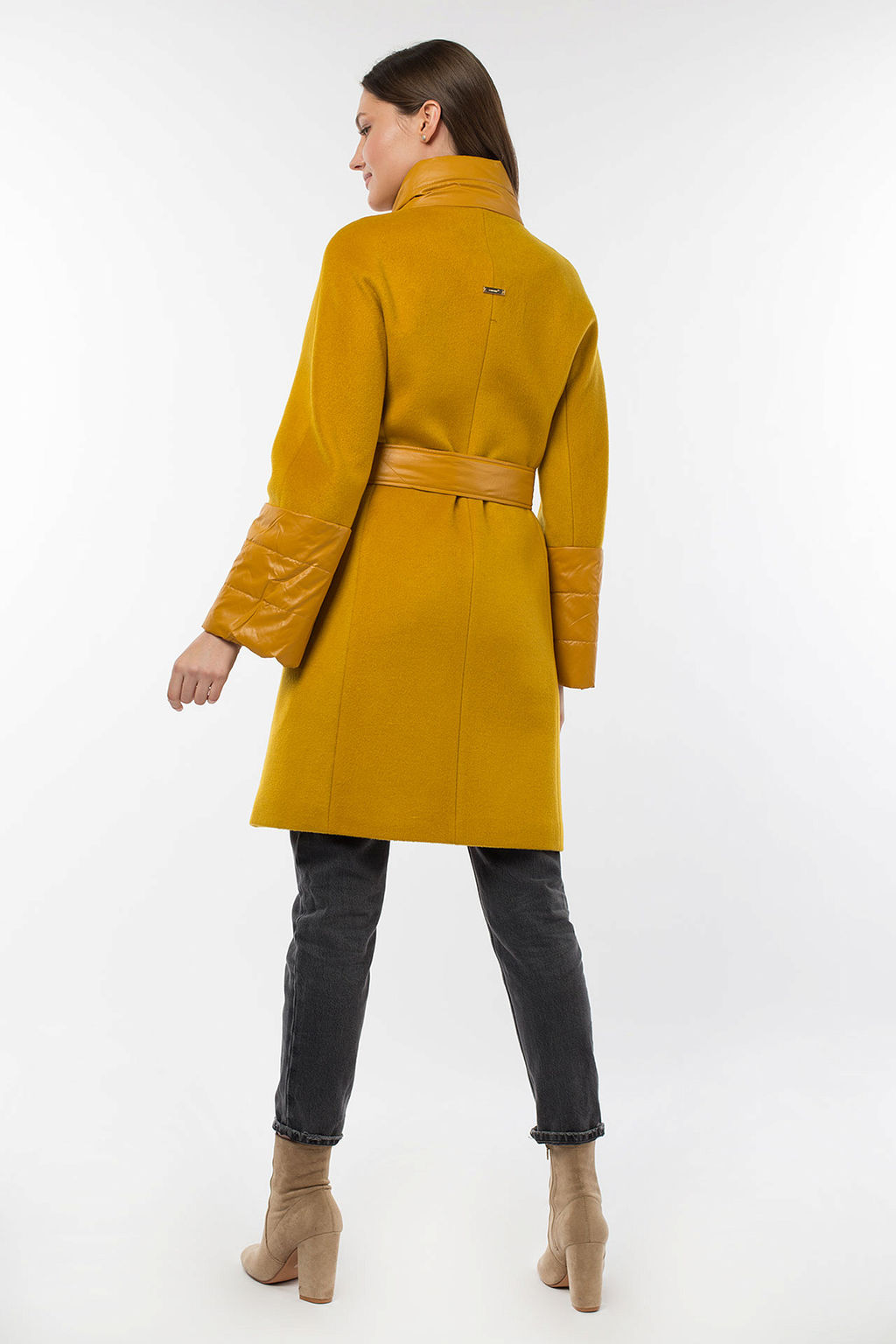 Пальто женское демисезонное (пояс) - Империя пальто фото 4