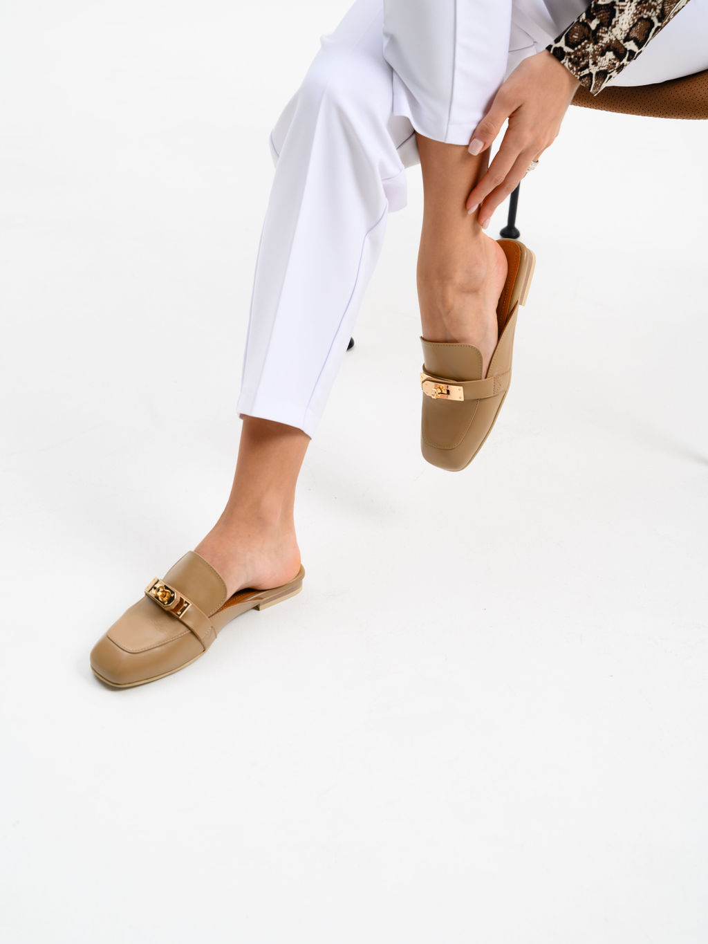 Мюли 1073.тунит205be.Круассан майами