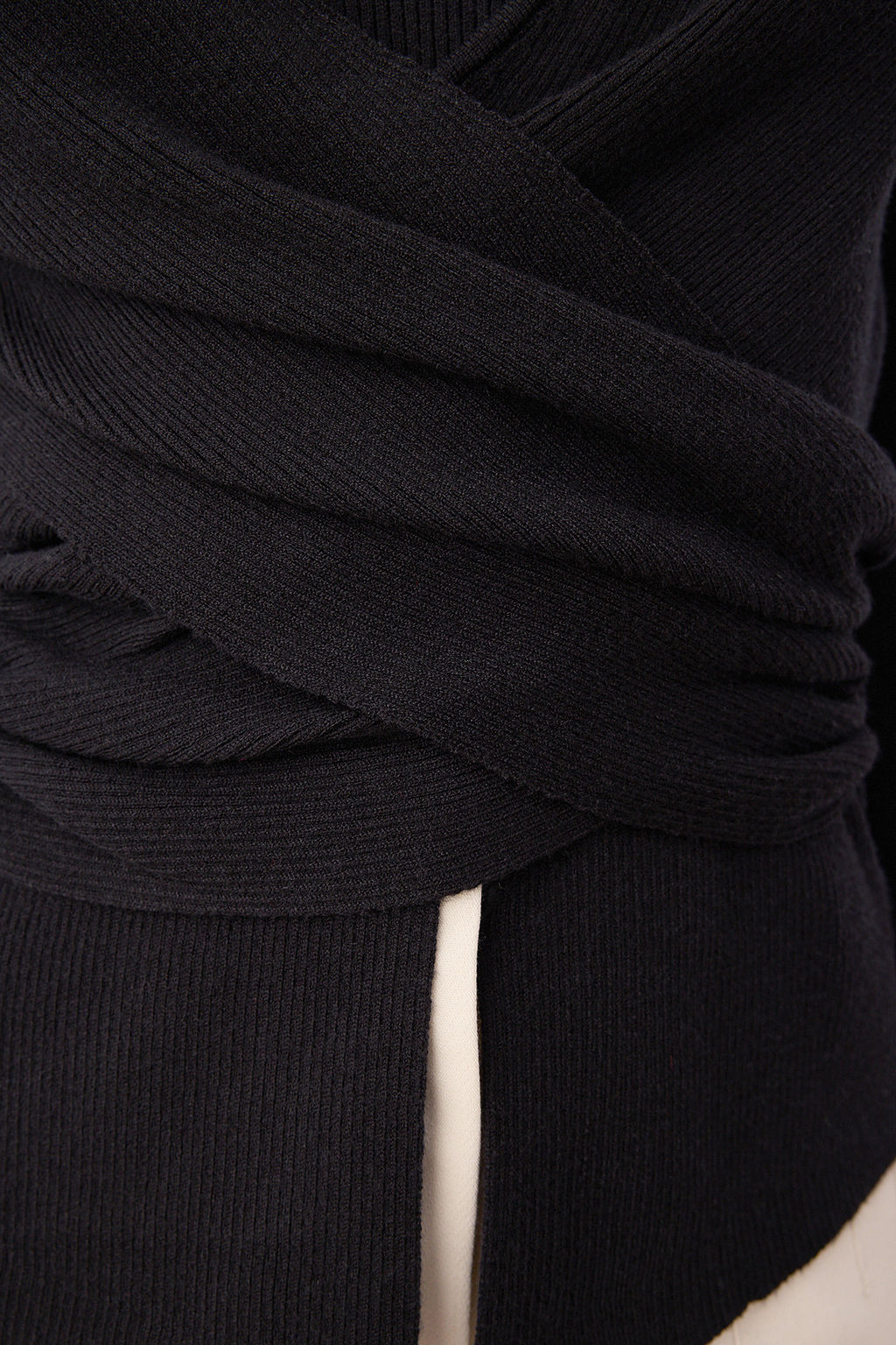 Kahverengi Premium Iplik/Ozel Iplik Fitted/Vucuda Oturan Ustu Drape Triko Kazak TWOAW26KZ00061 - Trendyolmilla фото 11