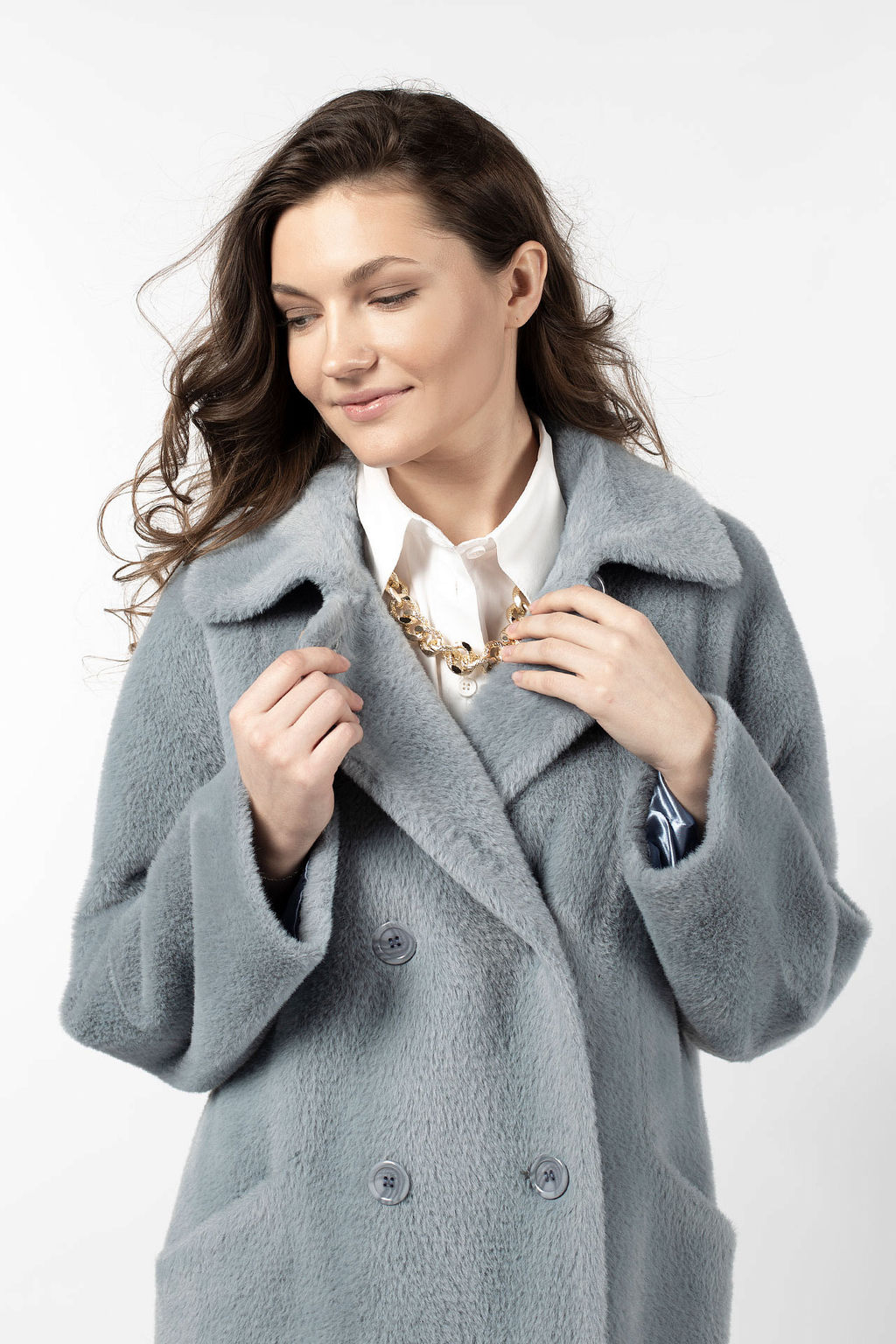 Пальто женское демисезонное - El podio фото 7