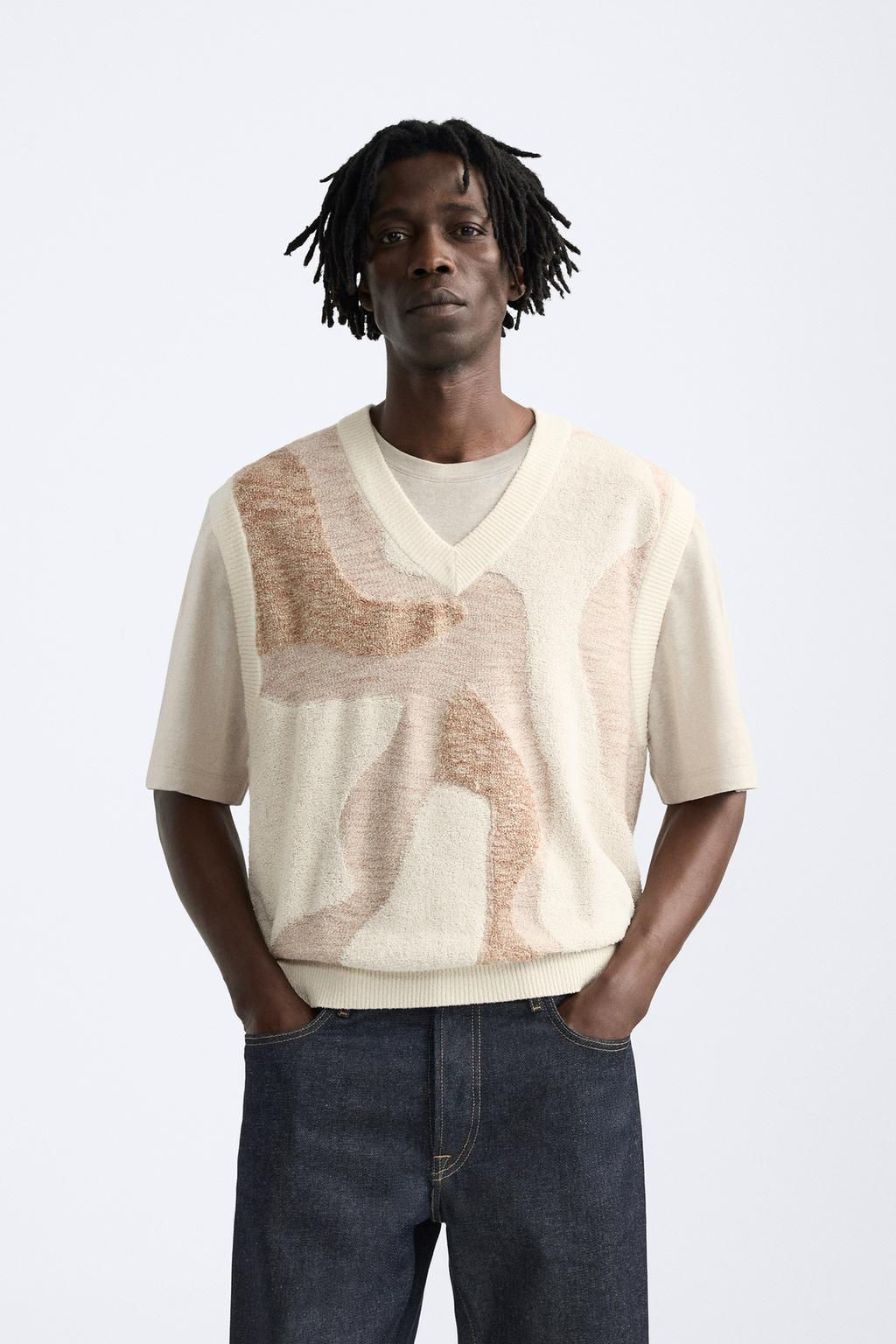 TERRY JACQUARD VEST - Zara фото 2