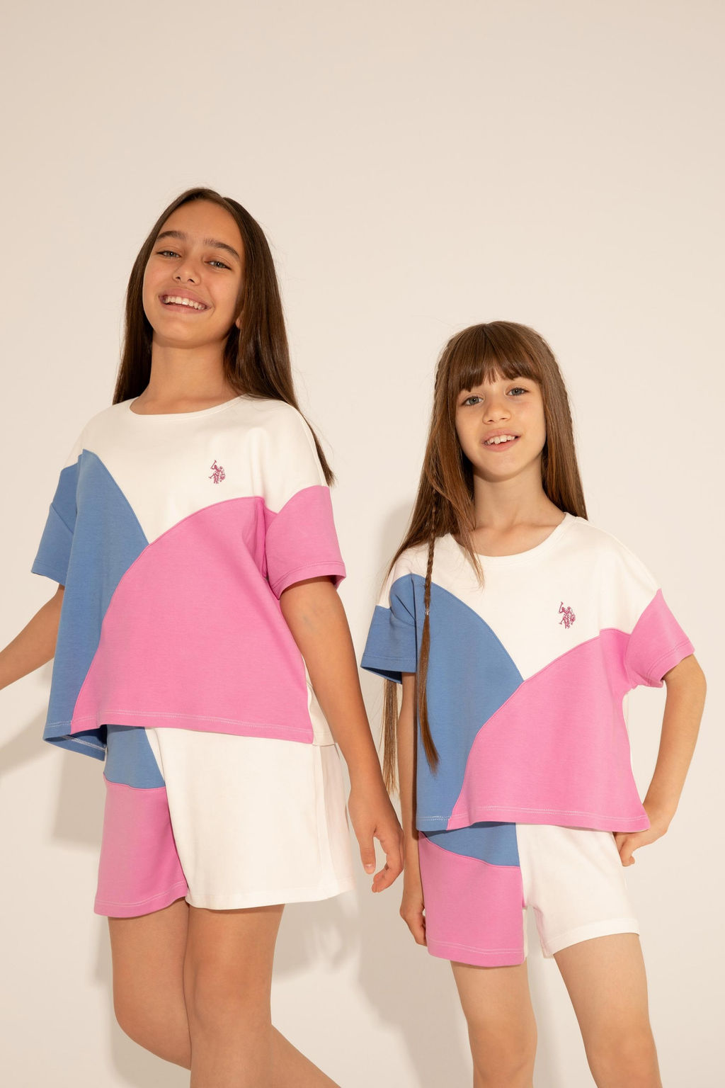 U. S. Polo Assn / Фиолетовая футболка с круглым вырезом для девочек - U.s. polo assn фото 4