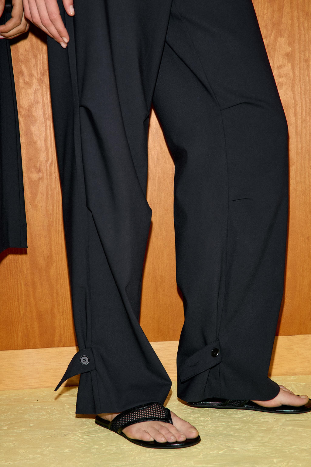 PANTAL?N RECTO TRABILLAS / Marino oscuro - Zara фото 5