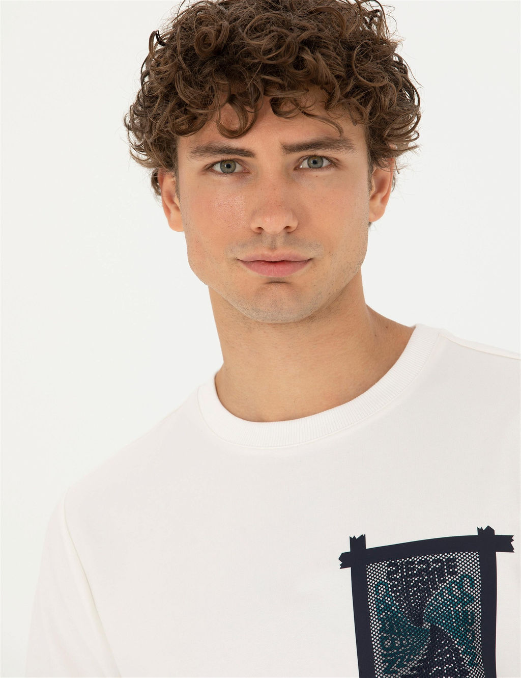 Ekru Sweatshirt - Pierre cardin фото 2