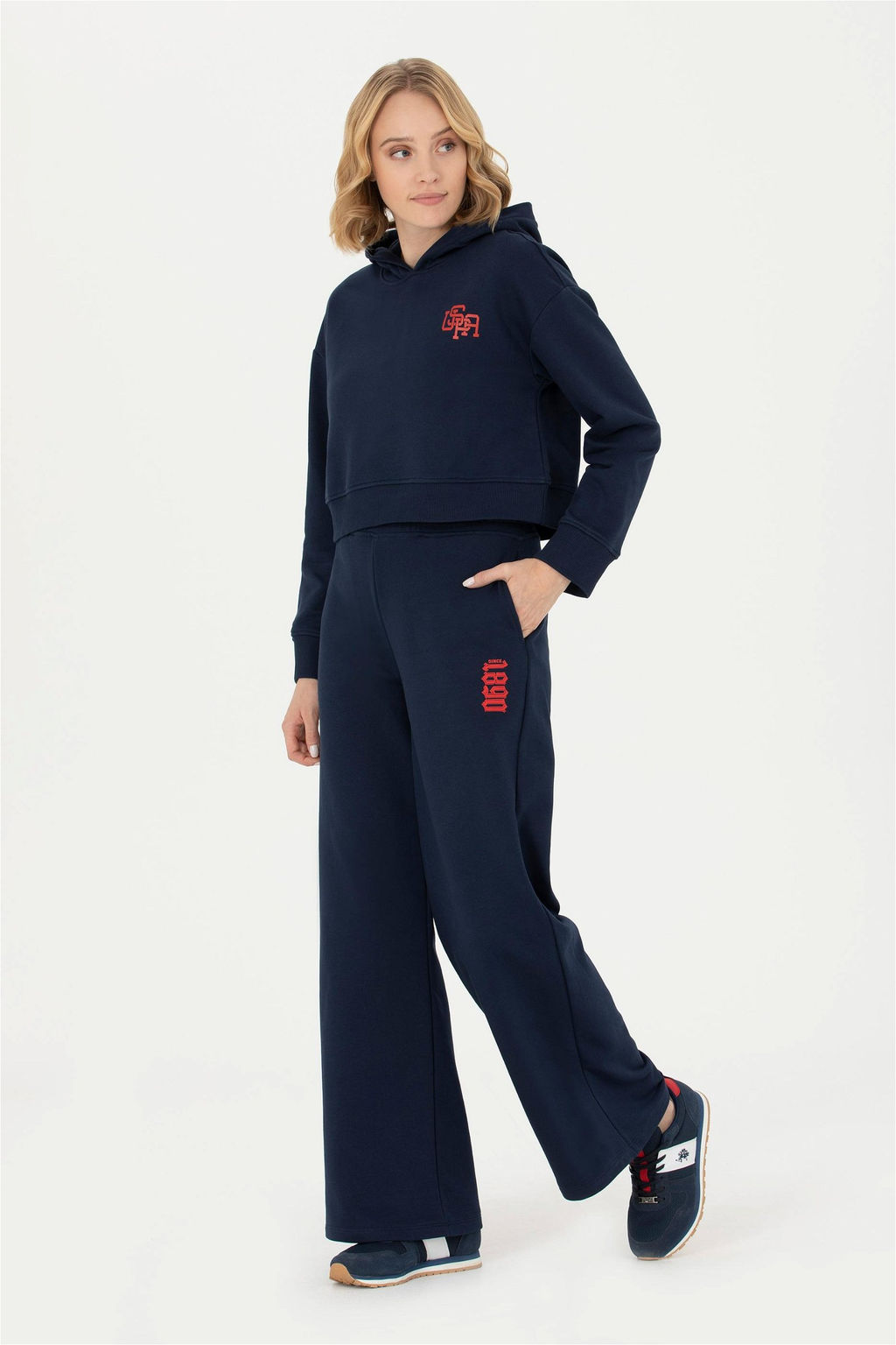 Женские темно-синие спортивные штаны Неожиданная скидка в корзине - U.s. polo assn фото 3