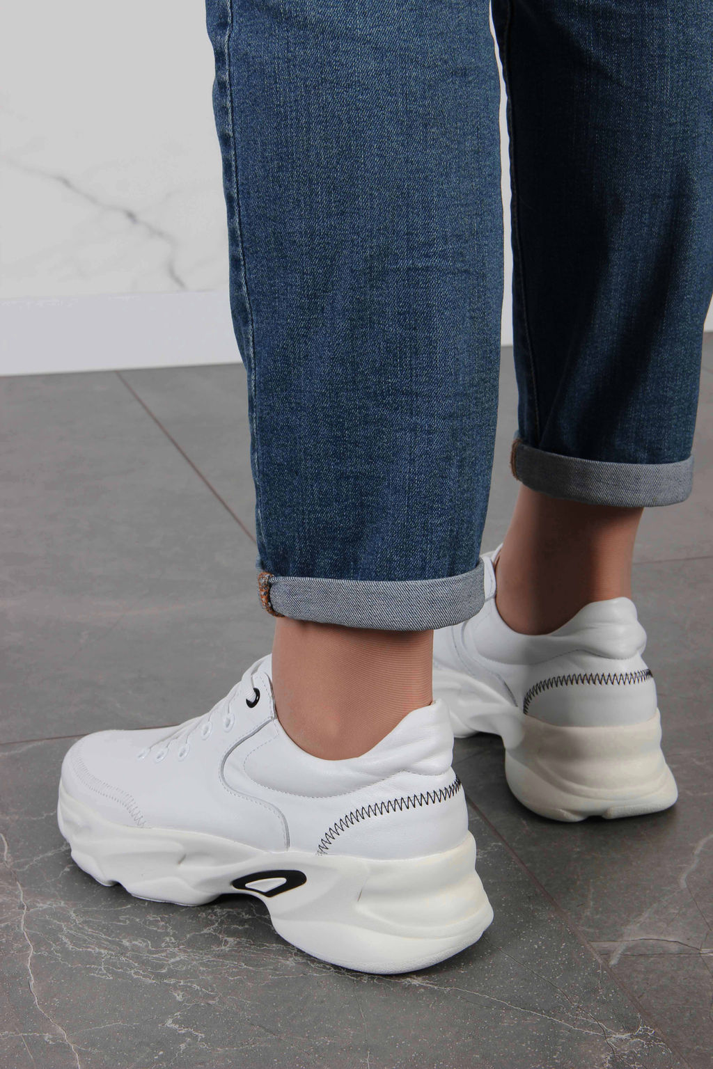 Кроссовки 137.188w.Белый