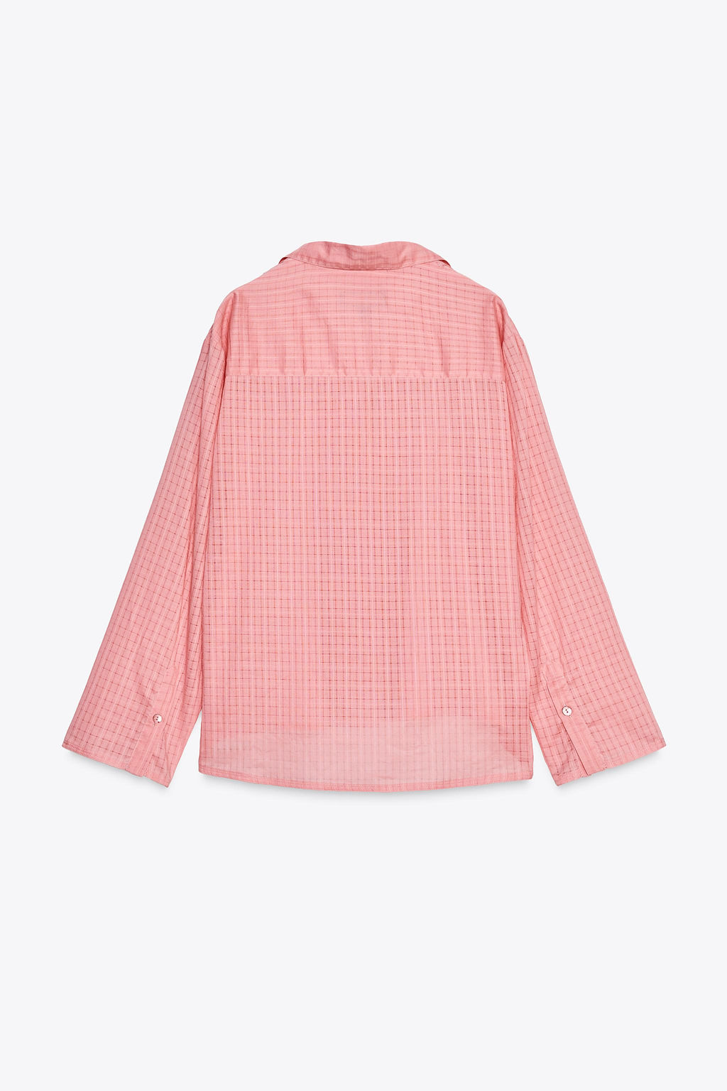 ZW COLLECTION CHECK PYJAMA SHIRT - Zara фото 17