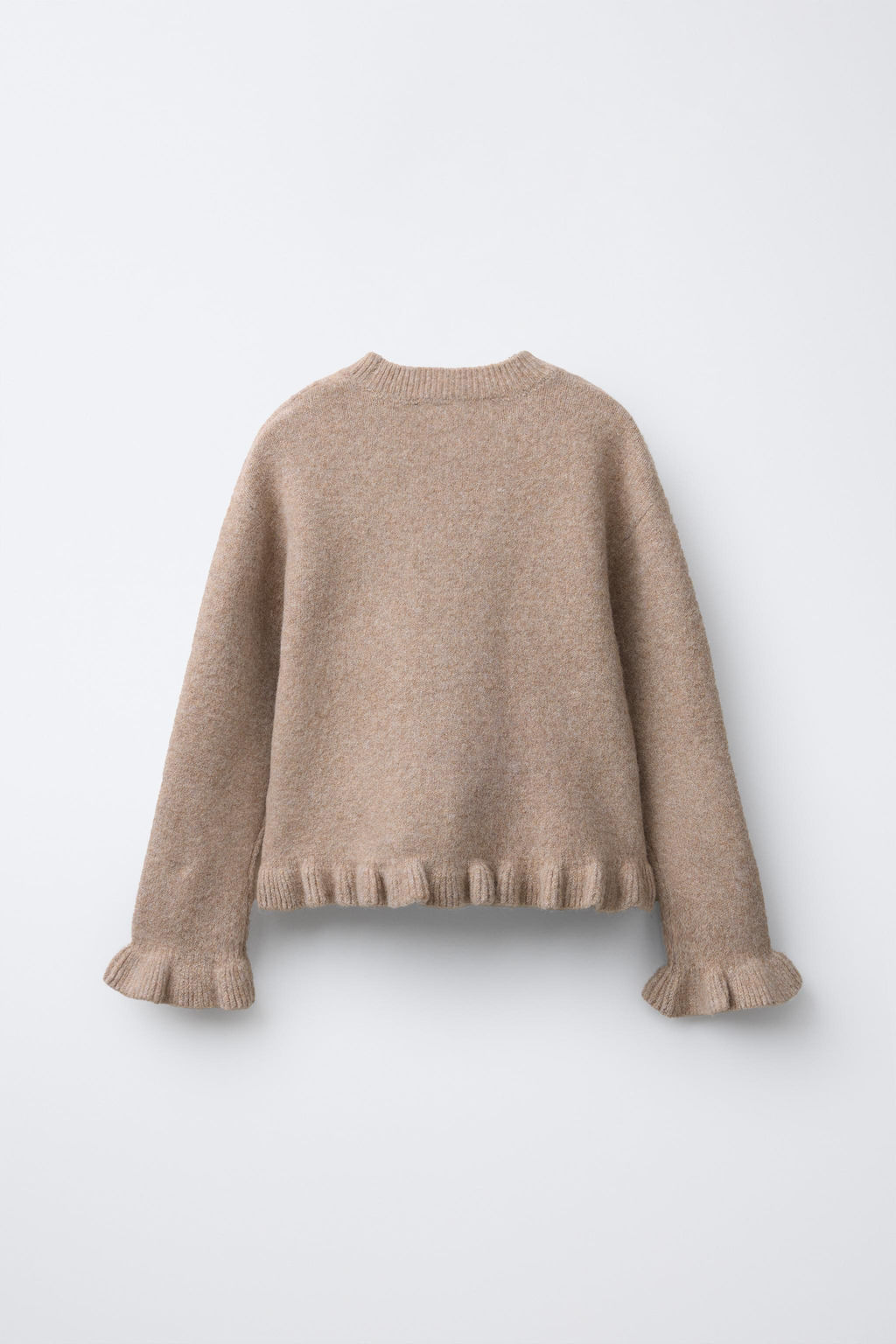 KNIT JUMPER WITH RUFFLES - Zara фото 2