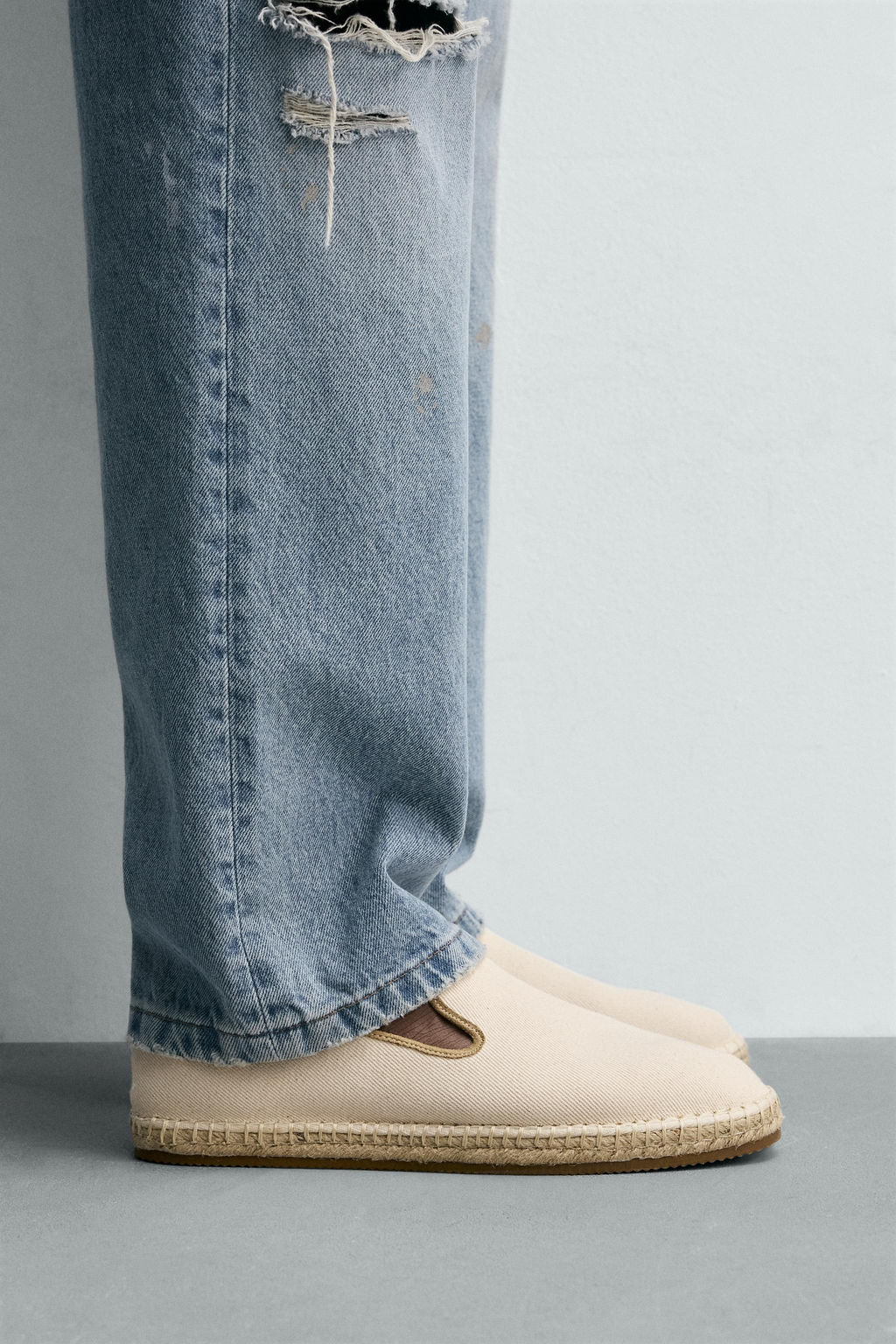 ALPARGATA TEJIDO / Blanco Crudo - Zara фото 2