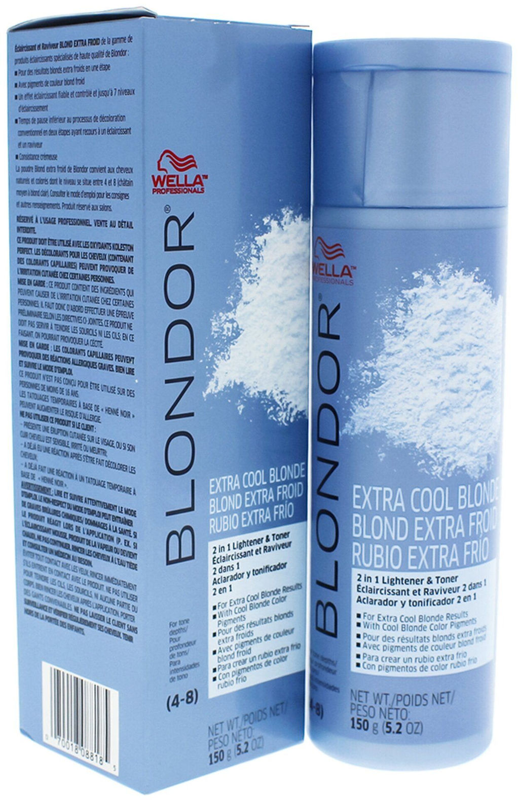 -15% Порошок Blondor Multi Blonde для блондирования (голубой), 150 г Wella Professionals