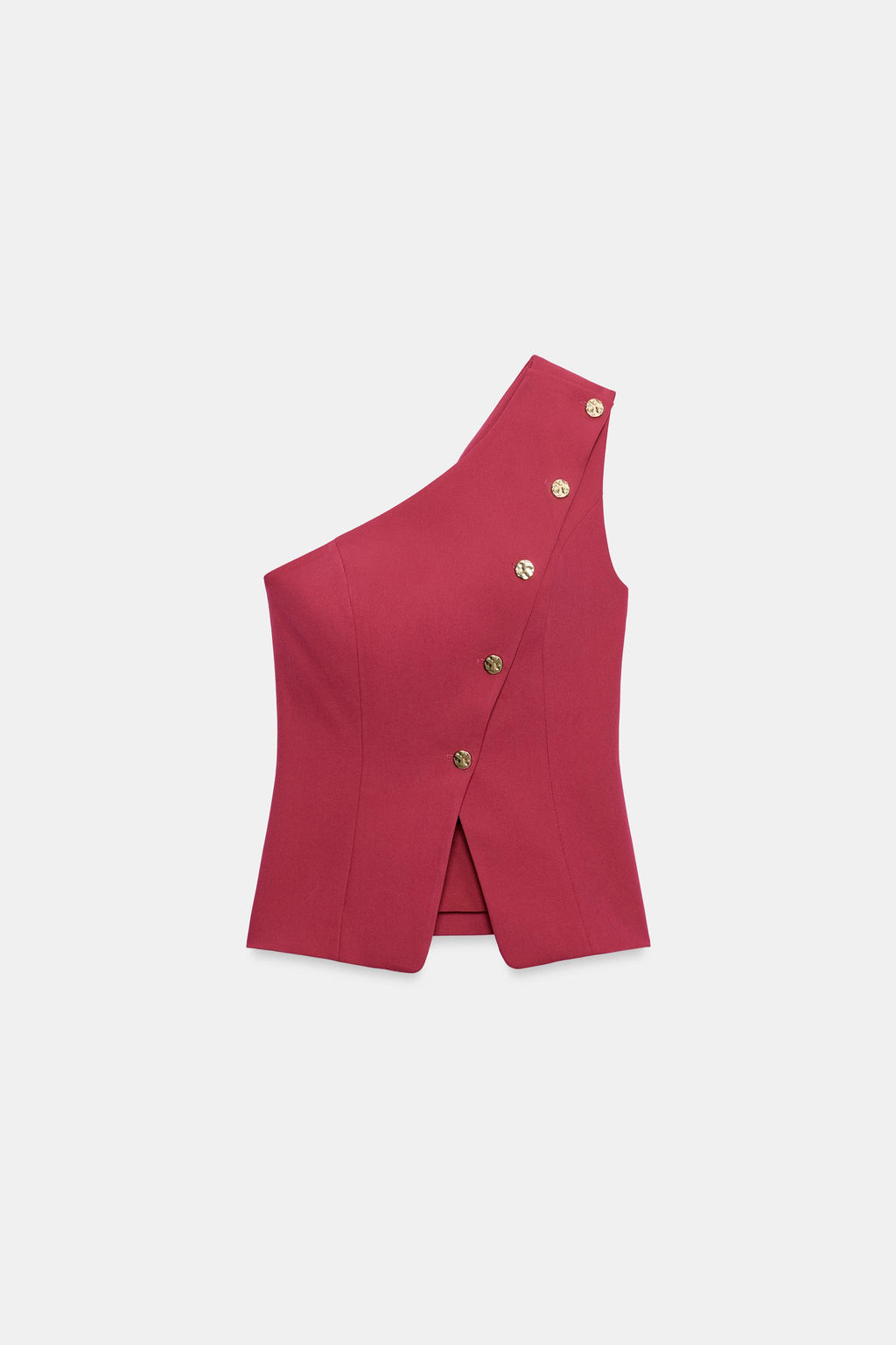 CHALECO ASIM?TRICO / Fucsia - Zara фото 5