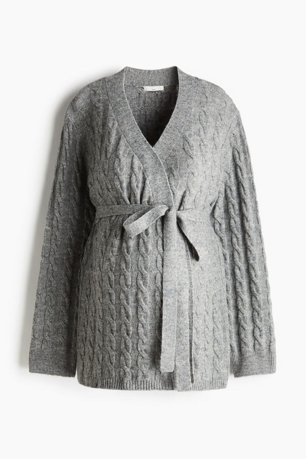 MAMA Cardigan en punto trenzado Before & After - H&m фото 4