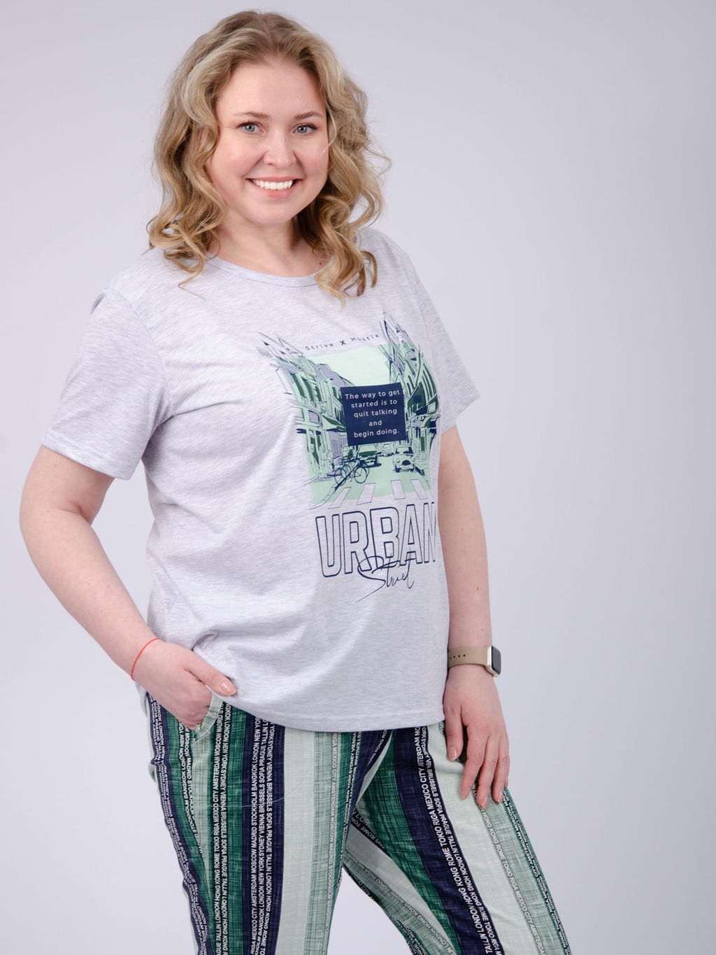 Костюм "Город 2" брюки, трикотаж