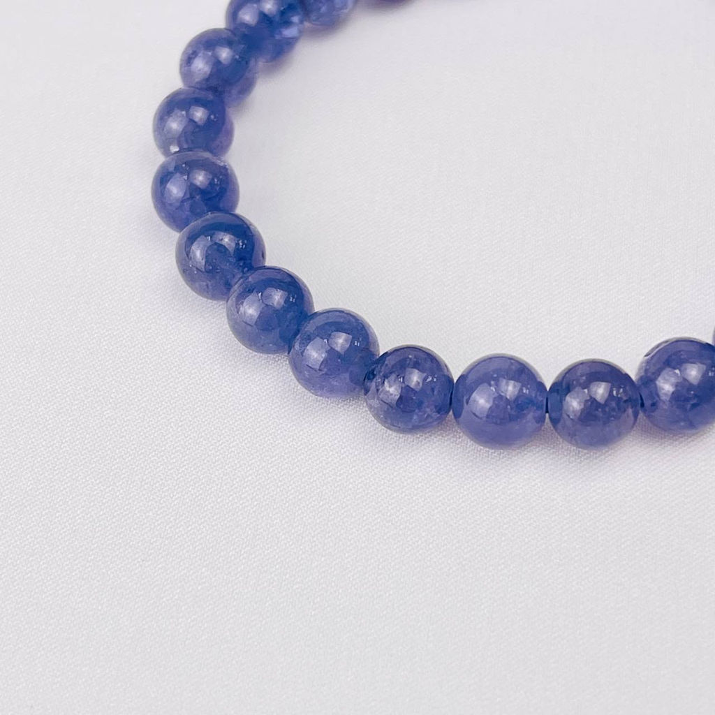 Браслет из Танзанита 16 см - Радуга самоцветов фото 2