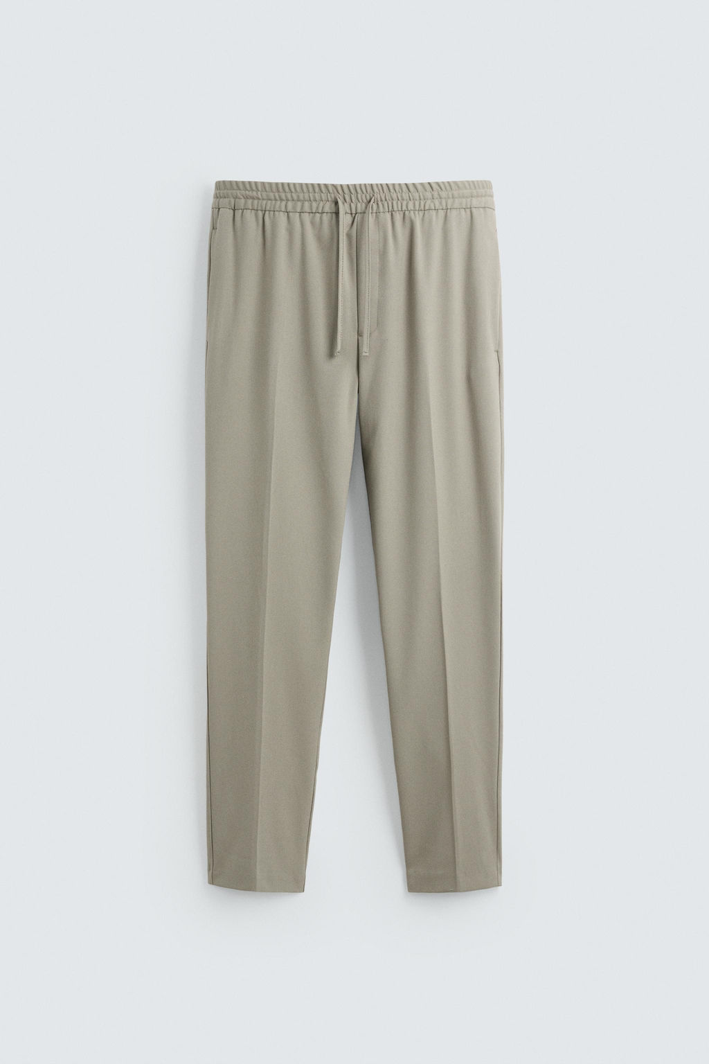 COMFORT FIT JOGGER WAIST TROUSERS - Zara фото 6