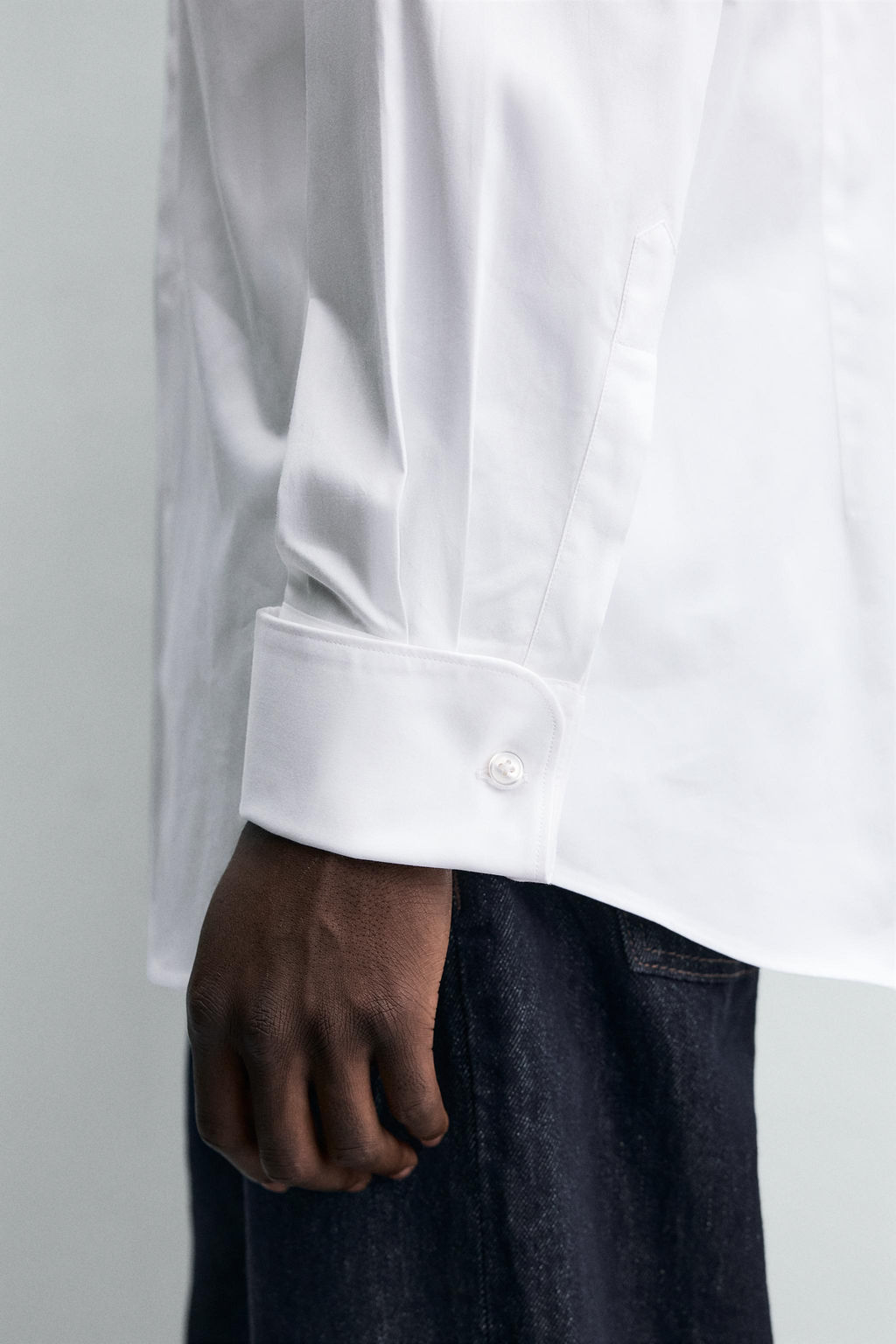 TEXTURED SHIRT WITH CUFFLINKS - Zara фото 13