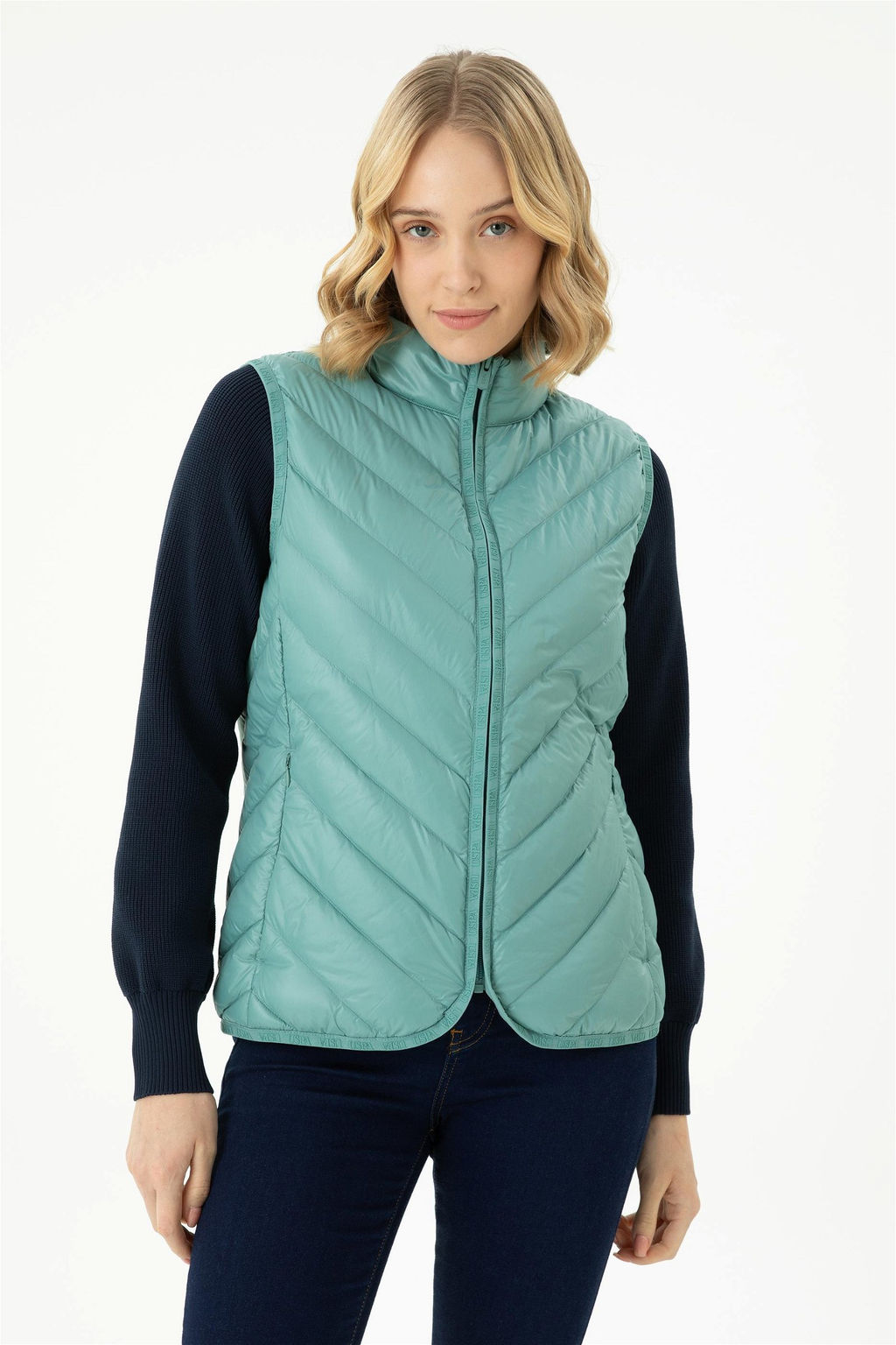 U. S. Polo Assn / Женский мятный жилет - U.s. polo assn фото 3