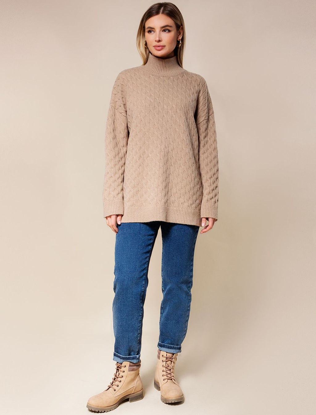 VILATTE / Свитер из пряжи с кашемиром  фото 5