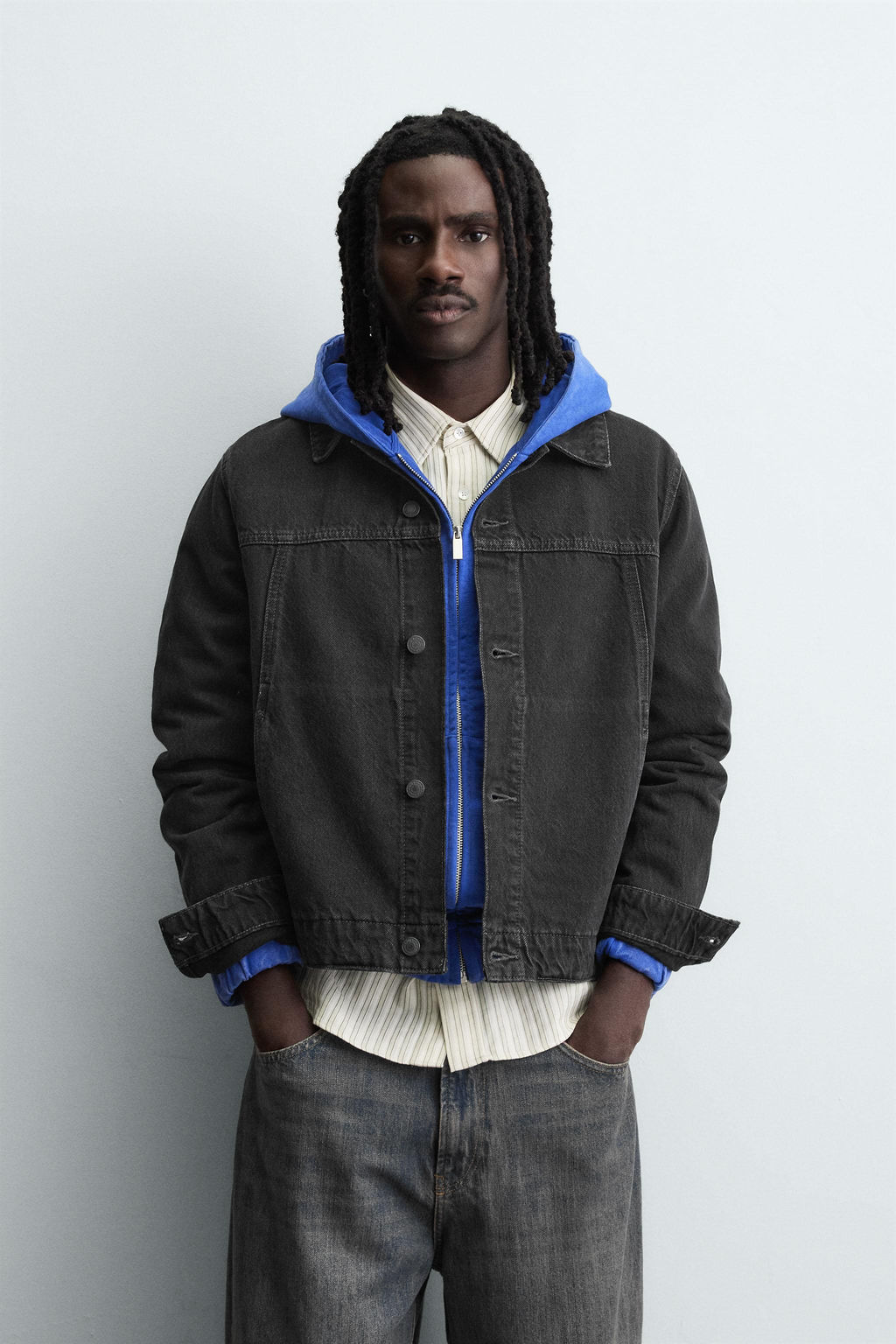 BASIC DENIM JACKET - Zara фото 2