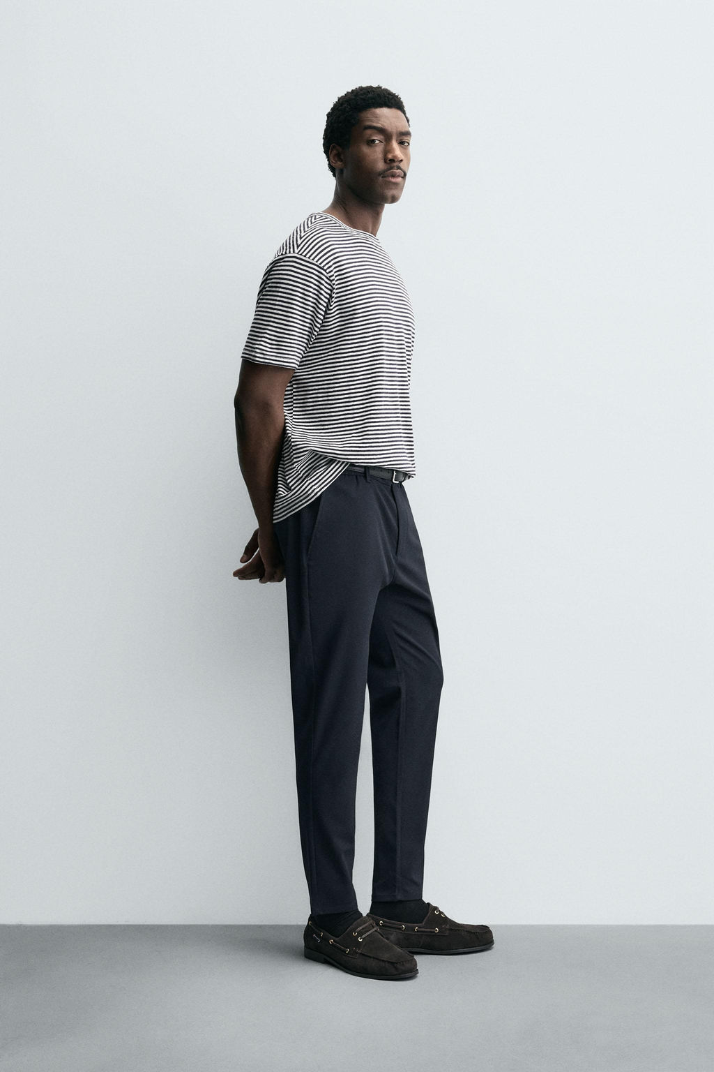 SLIM FIT COMFORT TROUSERS - Zara фото 13