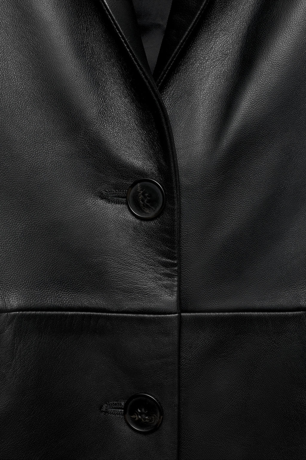 FITTED LEATHER COAT LUDOVIC DE SAINT SERNIN x ZARA фото 4