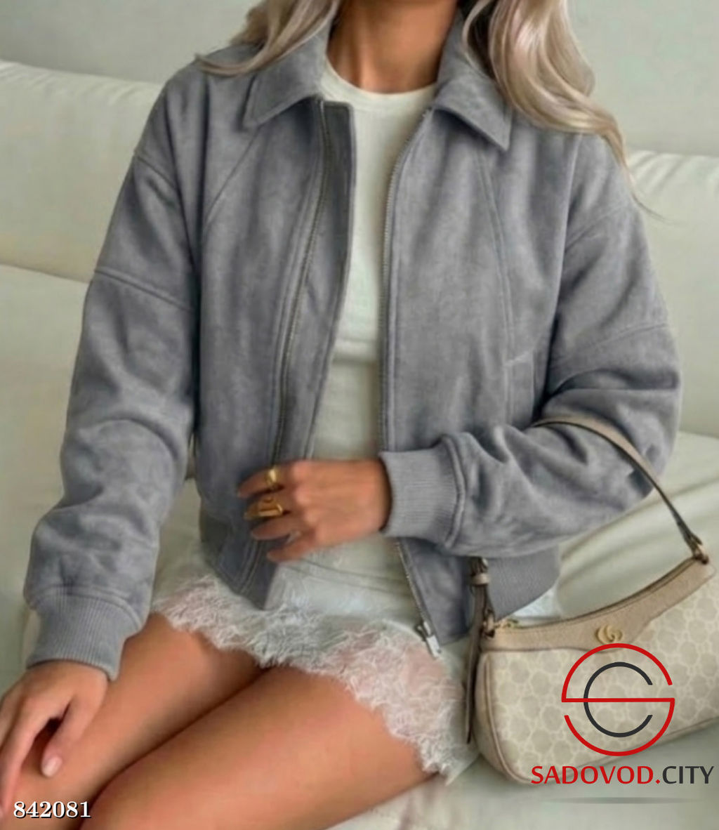 Замшевая куртка весенняя