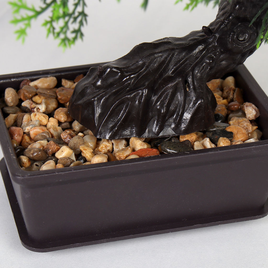 Цветочная композиция Бонсай 27х10х22 см / ZH-011 /уп 12/120/ кашпо + дерево набор - Галеонтрейд фото 6