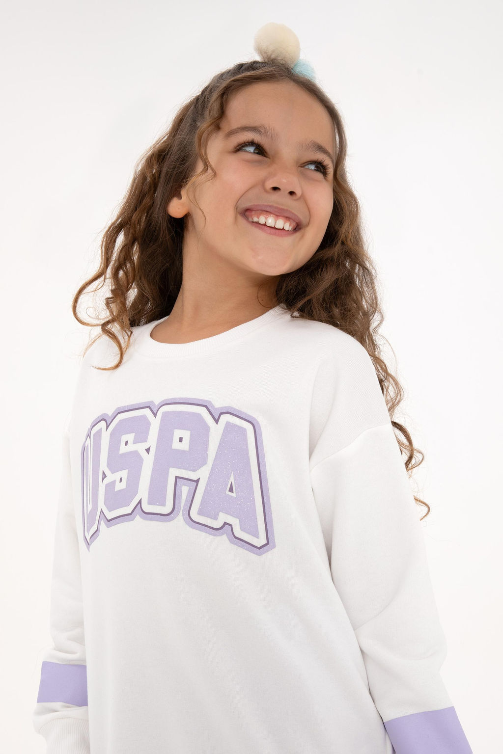 K_z _ocuk Lila E_ofman Tak_m_ Sepette S_rpriz _ndirim - U.s. polo assn фото 10