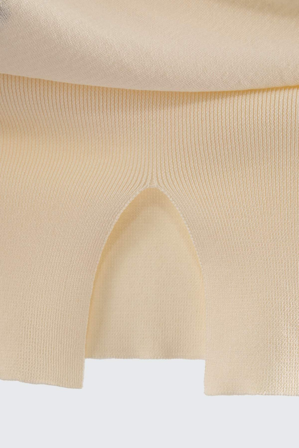 Ekru Yazl?k Ozel Iplik Triko Ince Bluz TWOSS26BZ00300 - Trendyolmilla фото 3